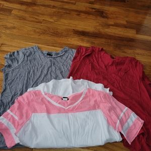 Three Torrid size 2 xxl t-shirts tees short sleeve EUC